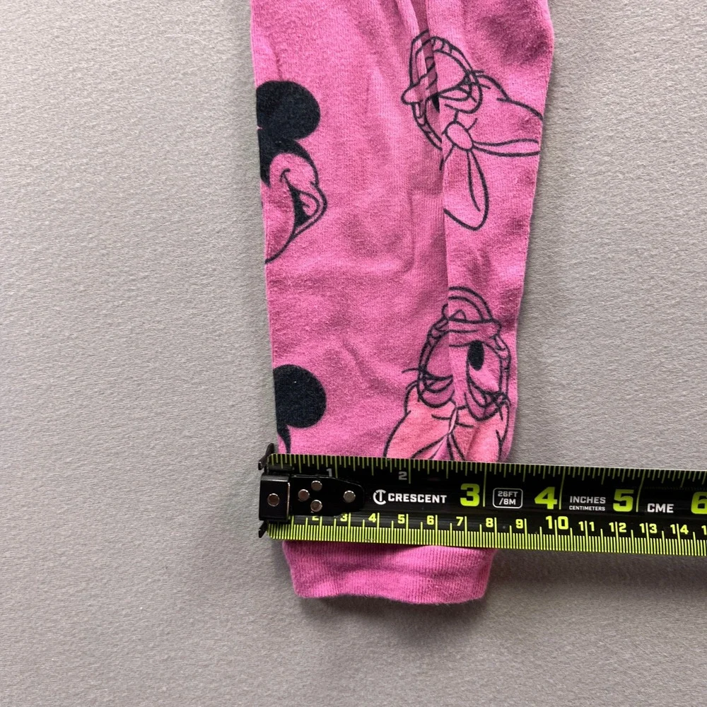 Disney Minnie Mouse 2 Piece Pajama Set Kids 4T Pink Graphic Not Flame Resistant